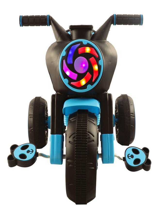 Joyride Storm 250 Bike Pedal Tricycles for Kids 1 to 4 Years| Kids Cycle with Musical Horn, LED Lights,Durbale EVA Wheels | Fun Outdoor Cycle for Kids for 2 Years | 4 Colors (Blue) - Image 2